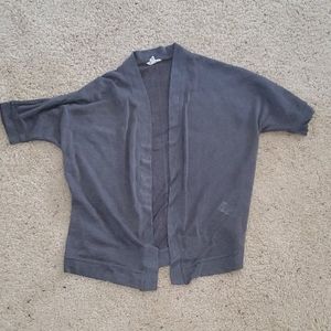 Gray cardigan